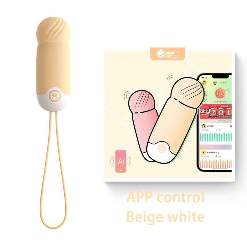 Adult female rabbit clitoris vibrator sex toy penis wireless remote control app