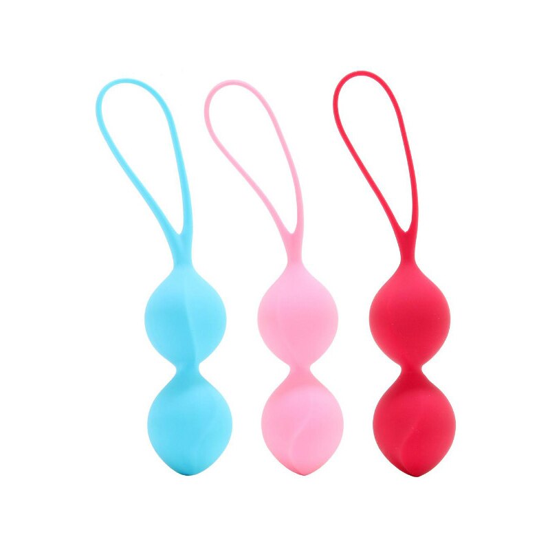 Satisfyer Silicone Smart Kegel Ben Wa Balls ช่องคลอดกระชับ UYO Geisha Balls ของเล่นสำหรับผู้หญิง