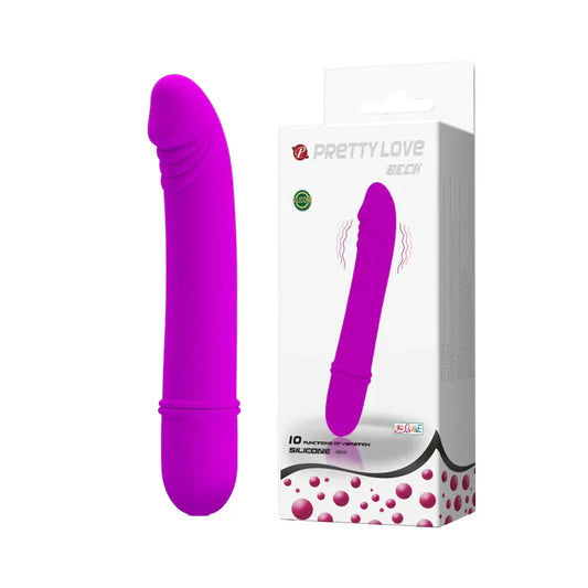 ของเล่นทางเพศสำหรับผู้หญิง เครื่องสั่น G-Spot รูปทรงเหมือนจริง มีระบบสั่น 10 แบบ ช่วยกระตุ้นคลิตอริส