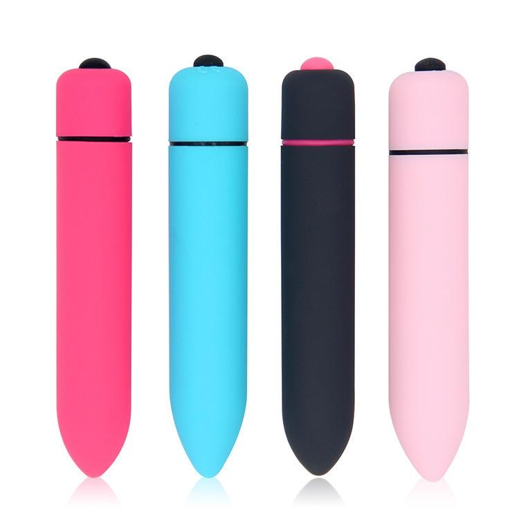 เครื่องสั่นหัวกระสุน 10 สปีด เครื่องสั่นแท่ง AV ตัวกระตุ้น G-spot คลิตอริส ของเล่นทางเพศขนาดเล็กสำหรับผู้หญิง ผลิตภัณฑ์ทางเพศสำหรับการช่วยตัวเอง