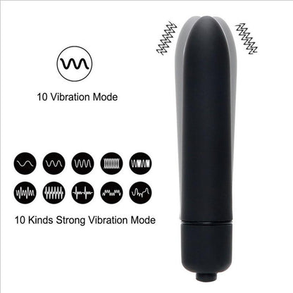 เครื่องสั่นหัวกระสุน 10 สปีด เครื่องสั่นแท่ง AV ตัวกระตุ้น G-spot คลิตอริส ของเล่นทางเพศขนาดเล็กสำหรับผู้หญิง ผลิตภัณฑ์ทางเพศสำหรับการช่วยตัวเอง