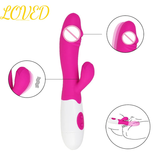 ที่นวดกระตุ้นจีสปอตสำหรับผู้หญิง 10 สปีด ทรงพลัง เครื่องสั่นดิลโด้สำหรับผู้หญิง กระตุ้นคลิตอริส ของเล่นทางเพศสำหรับผู้ใหญ่ 18+