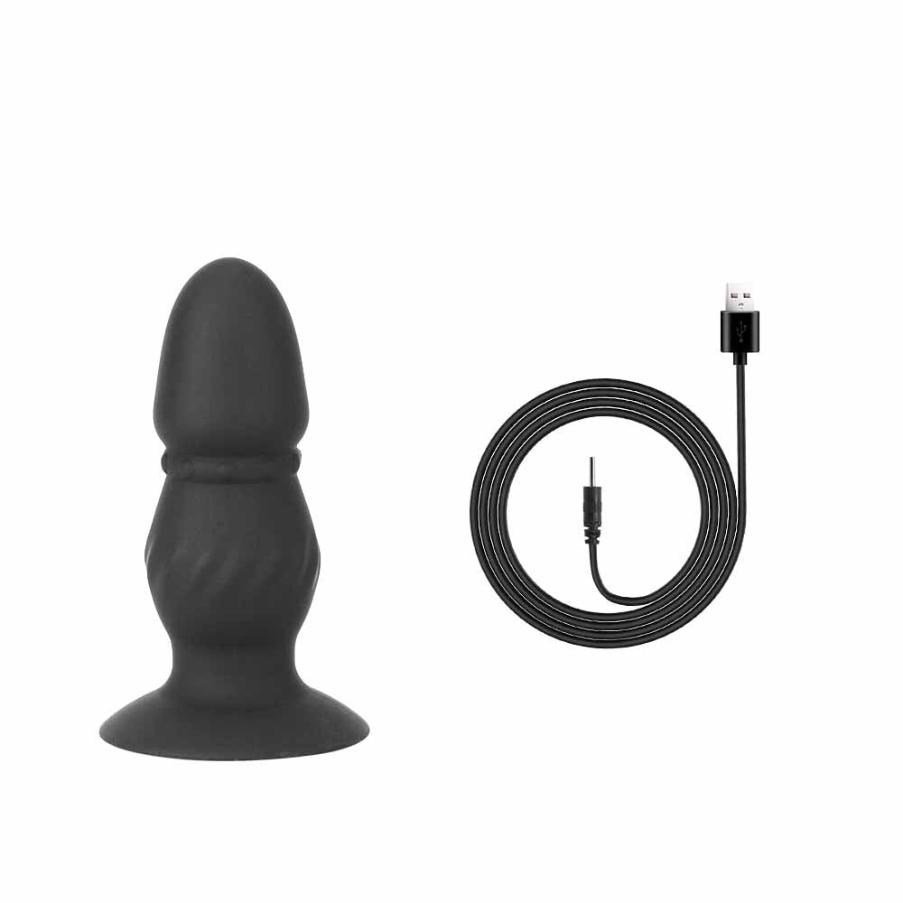 ไวเบรเตอร์ดิลโด้กระตุ้น G-spot แบบมีปุ่ม 10 สปีด พร้อมรีโมทคอนโทรล, ไวเบรเตอร์สอดทางทวารหนัก, เครื่องนวดต่อมลูกหมาก, ของเล่นทางเพศสำหรับผู้ชาย