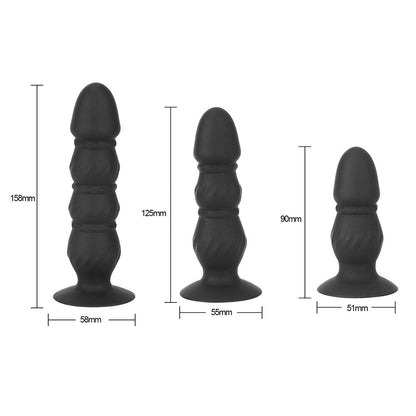 ไวเบรเตอร์ดิลโด้กระตุ้น G-spot แบบมีปุ่ม 10 สปีด พร้อมรีโมทคอนโทรล, ไวเบรเตอร์สอดทางทวารหนัก, เครื่องนวดต่อมลูกหมาก, ของเล่นทางเพศสำหรับผู้ชาย