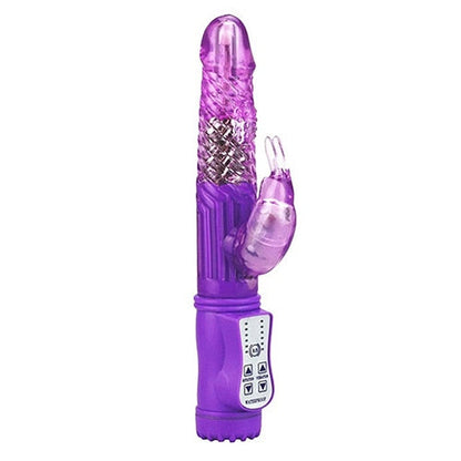 เครื่องนวดกระต่าย 12 โหมดสั่น หมุนกระตุ้น G-spot อุปกรณ์ช่วยตัวเองสำหรับผู้หญิง เครื่องนวดช่องคลอด กระตุ้นคลิตอริส อุปกรณ์เซ็กส์ทอยสำหรับผู้ใหญ่
