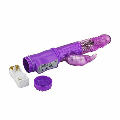 เครื่องนวดกระต่าย 12 โหมดสั่น หมุนกระตุ้น G-spot อุปกรณ์ช่วยตัวเองสำหรับผู้หญิง เครื่องนวดช่องคลอด กระตุ้นคลิตอริส อุปกรณ์เซ็กส์ทอยสำหรับผู้ใหญ่