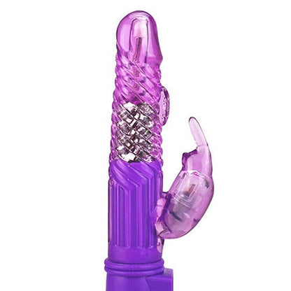เครื่องนวดกระต่าย 12 โหมดสั่น หมุนกระตุ้น G-spot อุปกรณ์ช่วยตัวเองสำหรับผู้หญิง เครื่องนวดช่องคลอด กระตุ้นคลิตอริส อุปกรณ์เซ็กส์ทอยสำหรับผู้ใหญ่