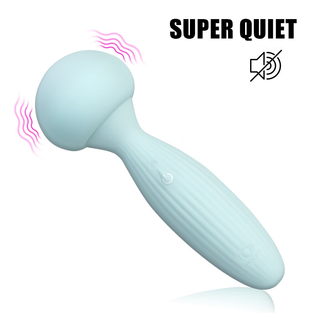16CM Sexy Mushroom Vibrator for Women Clitoris Stimulator Anal Butt Plug Female Masturbator Erotic Sex Toy