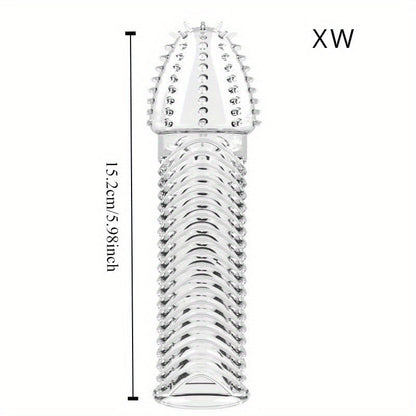Penis Ring Crystal Penis Sleeve Lock Sperm Resistance Adult Supplies