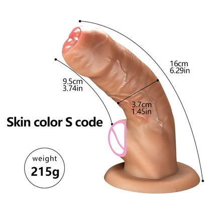 18-inch soft realistic dildo made of medical grade silicone for adult sex toys