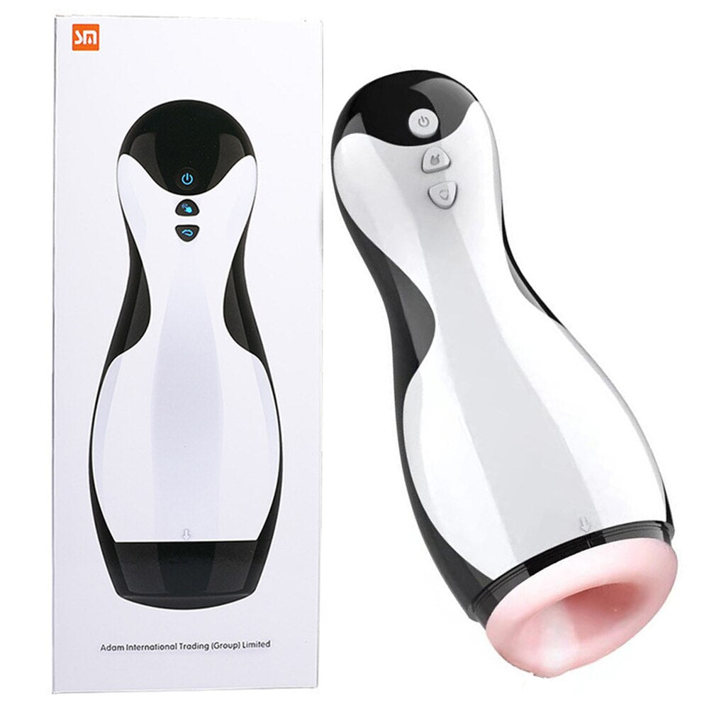 Smart heating vagina masturbator male sex toy 18+