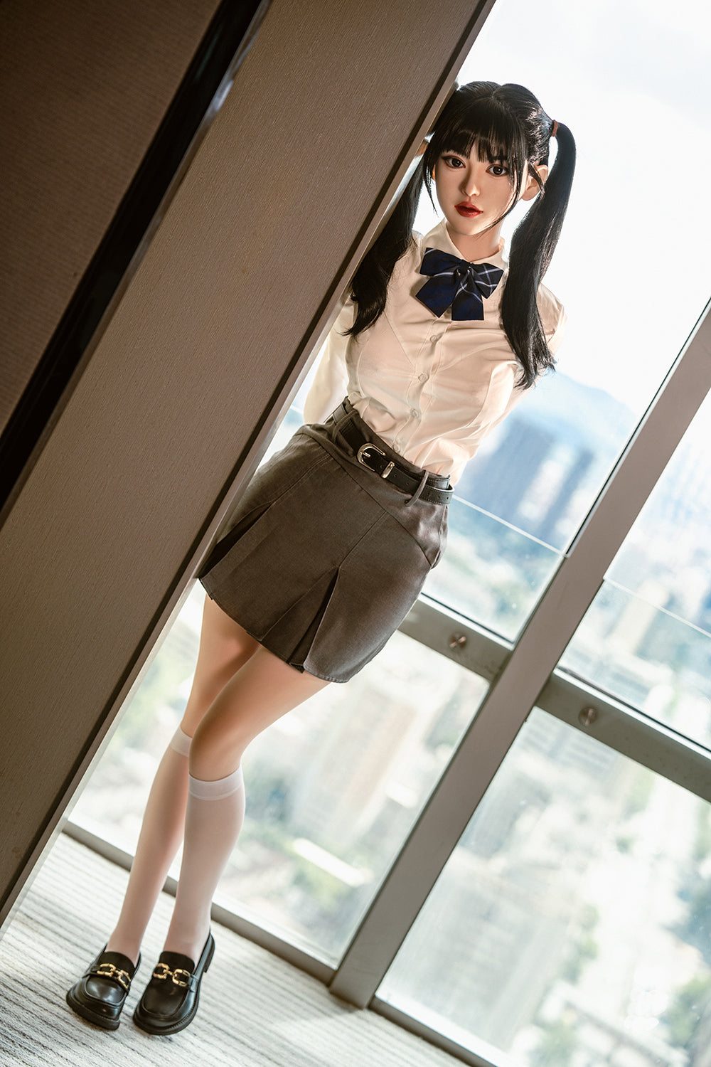 สินค้าในสต็อกประเทศไทย - ตุ๊กตายางซิลิโคน Gwen สูง 160 ซม. ร่างกาย TPE คุณภาพสูงเหมือนจริง สไตล์ญี่ปุ่น NO.1115