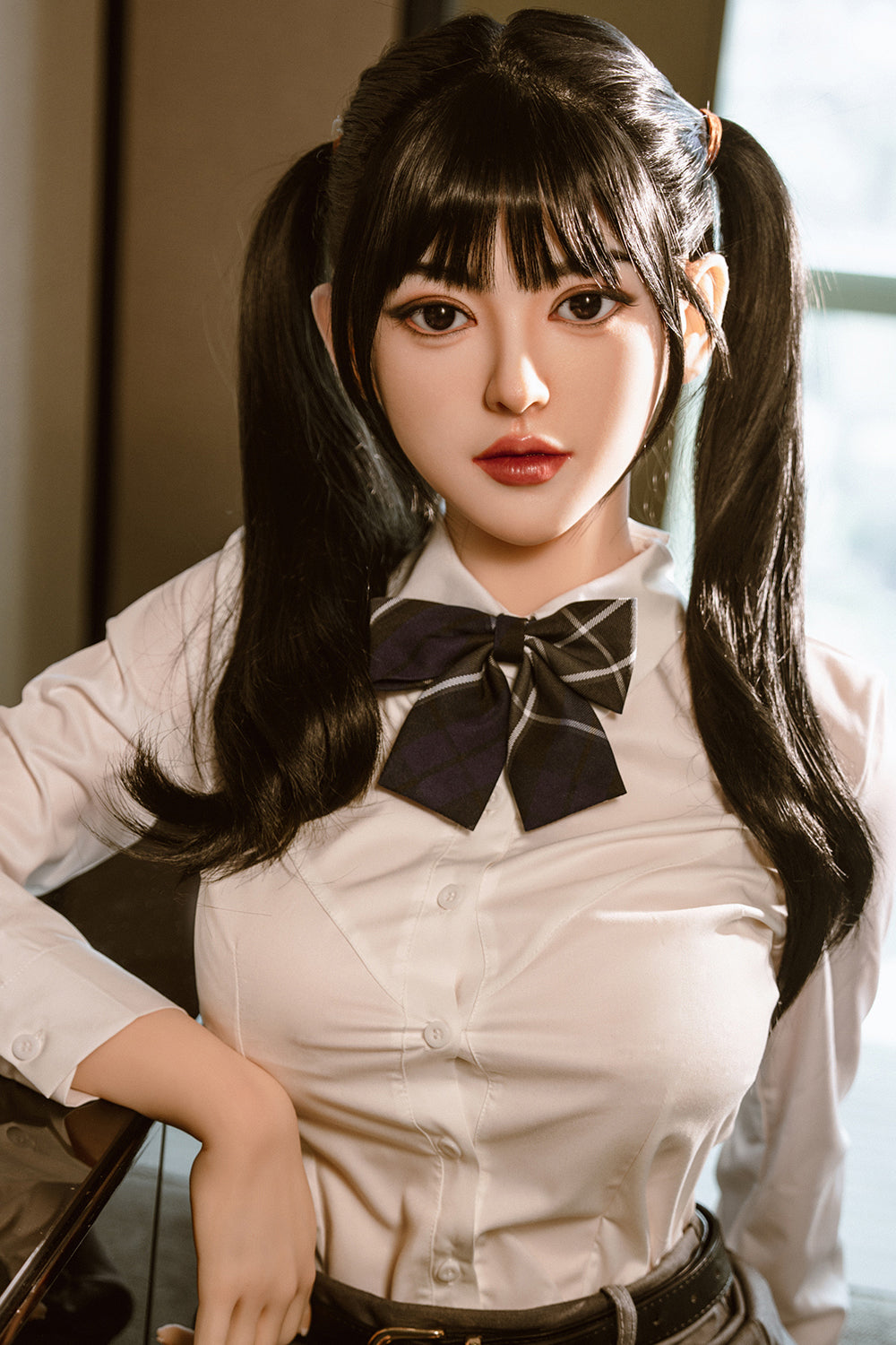 สินค้าในสต็อกประเทศไทย - ตุ๊กตายางซิลิโคน Gwen สูง 160 ซม. ร่างกาย TPE คุณภาพสูงเหมือนจริง สไตล์ญี่ปุ่น NO.1115