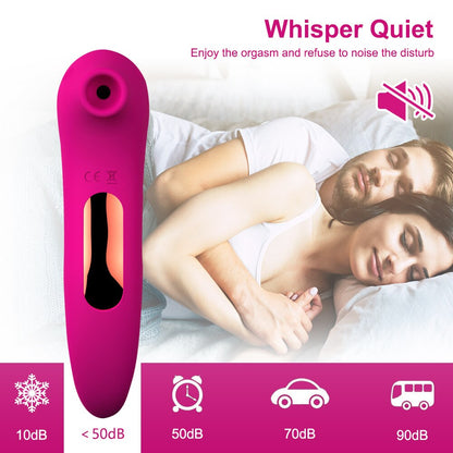2 มอเตอร์ Clit Sucker Vibrator เครื่องกระตุ้นหัวนมและคลิตอริสอันทรงพลัง G-Spot Massager Dildo ของเล่นทางเพศสำหรับผู้หญิง สินค้าสำหรับผู้ใหญ่