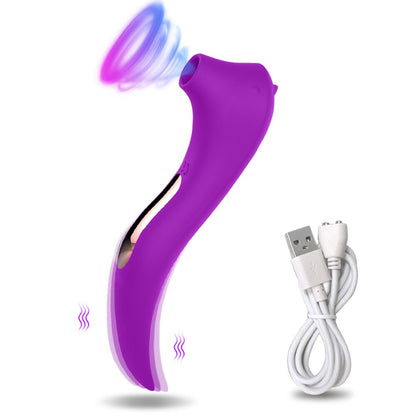 2 มอเตอร์ Clit Sucker Vibrator เครื่องกระตุ้นหัวนมและคลิตอริสอันทรงพลัง G-Spot Massager Dildo ของเล่นทางเพศสำหรับผู้หญิง สินค้าสำหรับผู้ใหญ่