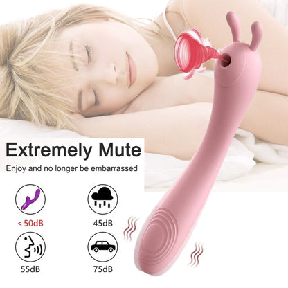 เครื่องสั่นแบบดูดกระตุ้นคลิตอริส 20 โหมด สำหรับผู้หญิง กระตุ้นหัวนม G-Spot ด้วยระบบสุญญากาศ ของเล่นผู้ใหญ่เซ็กซี่แบบ Dildo
