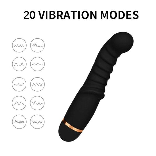 เครื่องกระตุ้นอารมณ์สตรี 20 สปีด G-Spot คลิตอริสกระตุ้นวิเศษ ไม้กายสิทธิ์ กระตุ้นอารมณ์สำหรับผู้หญิง ของเล่นทางเพศ ของเล่นคลายเครียด