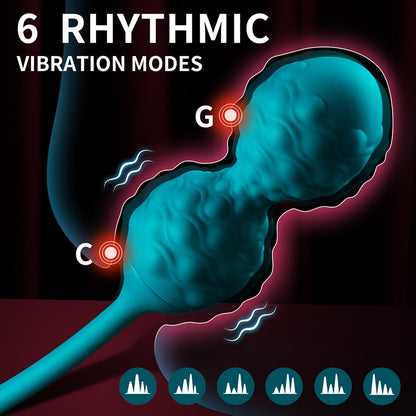 Vibrator For Women Clitoris Stimulator Vagina G-Spot Massager 2 in 1 Dildo Adult Sex Toy