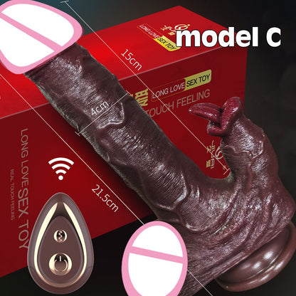Soft Silicone Dildo for Women, Vibrating Penis, Thick Silicone Dildo, Sexyshop Products for Couples