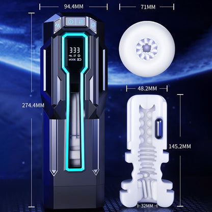 Automatic 18-piece Vibrating Male Masturbator Sex Toy for the Vagina