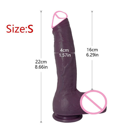 Black large silicone dildo realistic suction cup penis toy fake lesbian dildo sex supplies for men women adult 18+