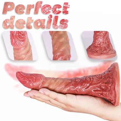 Genuine Crocodile Silicone Sex Toy for Penis Silicone Adult Sex Toys for Women G-Spot Massage Suction Cup for Couples