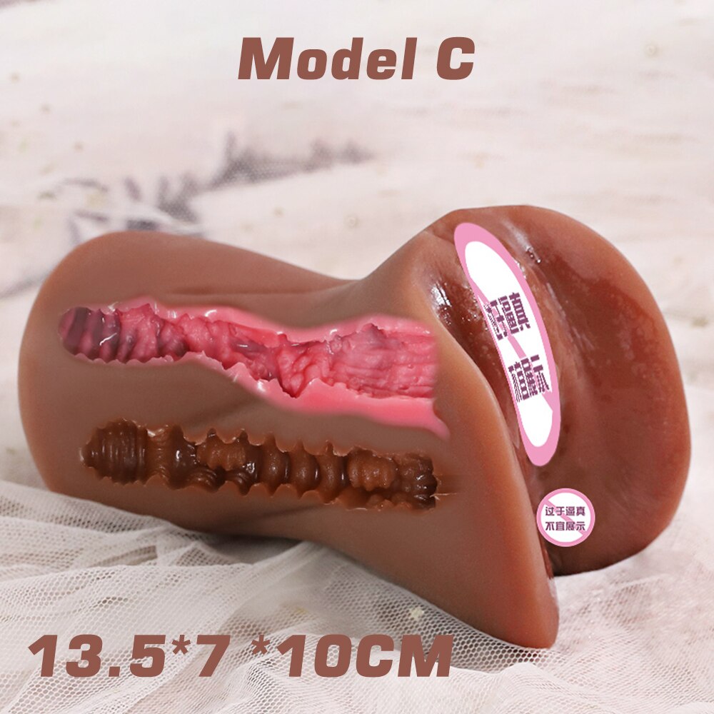 True Silicone Masturbator for Men