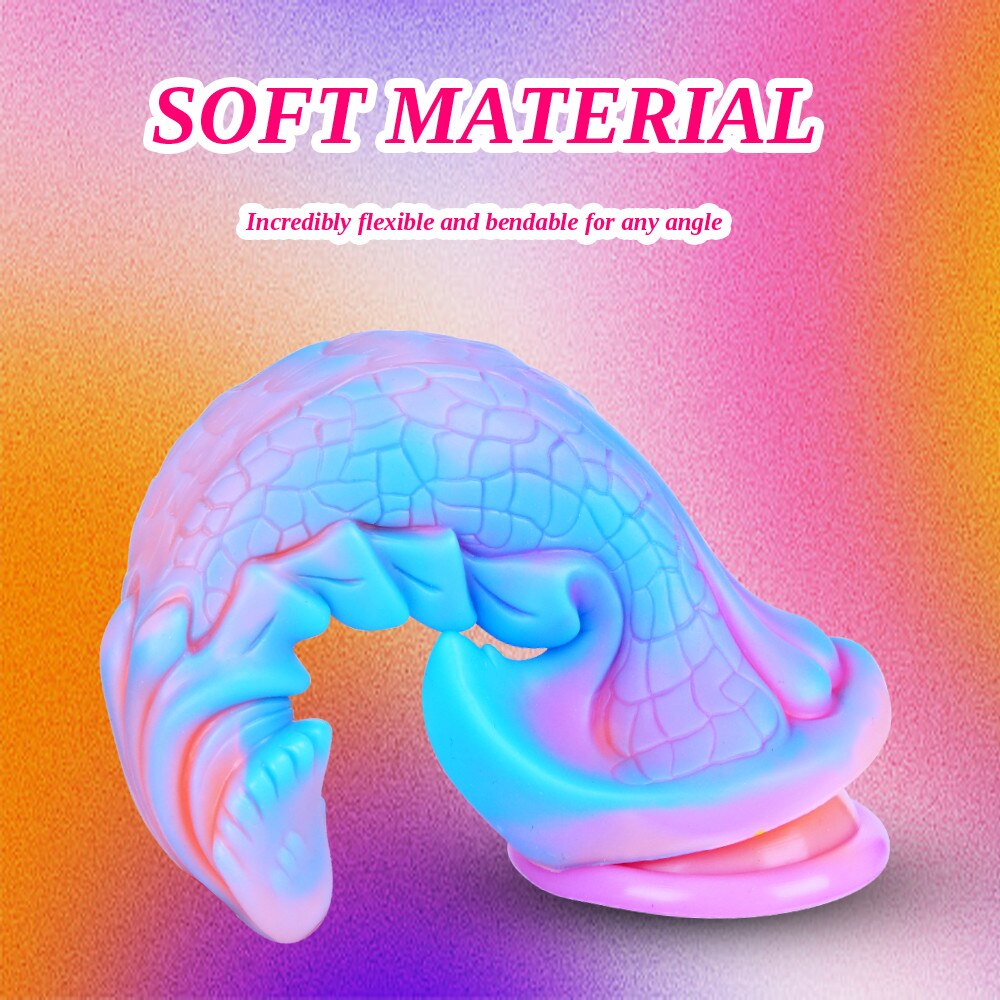 Large Silicone Penis for Women, Adult Supplies, G-Spot Penis, Suction Cup for Anus, Sex Toys