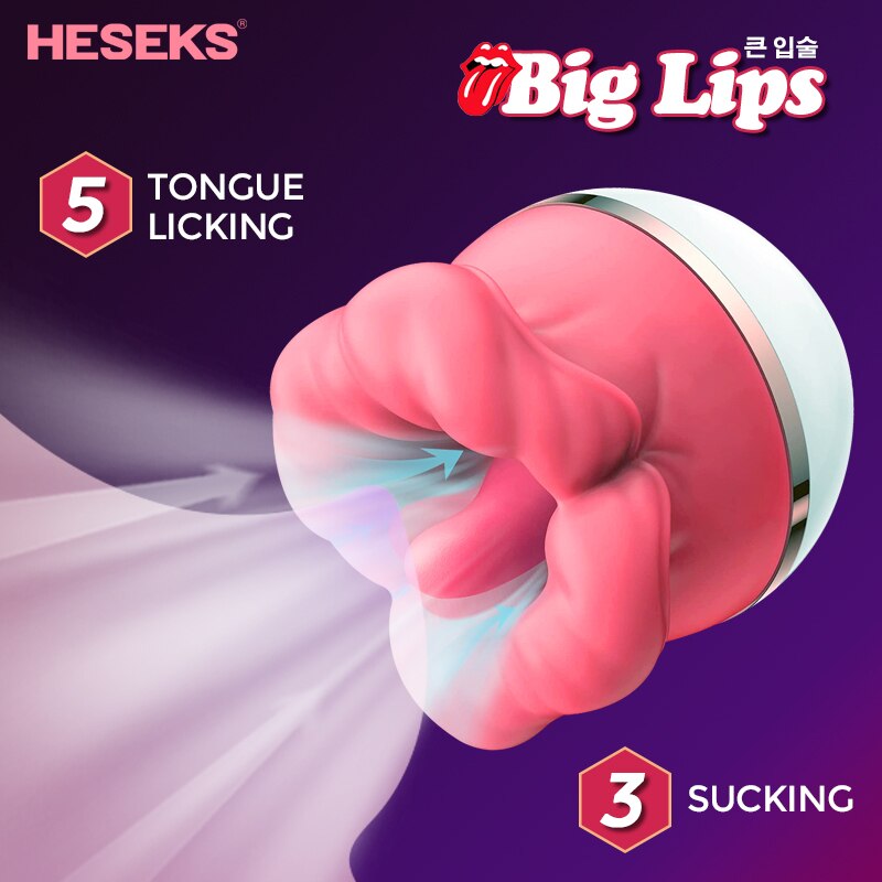 Rose Tongue Bite Vibrator, Vaginal Suction Vibrator, Clitoris Stimulator Sex Toy, Intimate Products for Women
