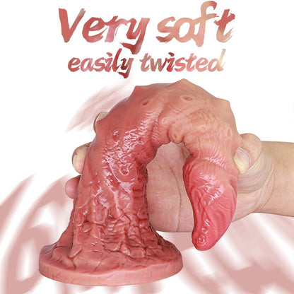 Genuine Crocodile Silicone Sex Toy for Penis Silicone Adult Sex Toys for Women G-Spot Massage Suction Cup for Couples
