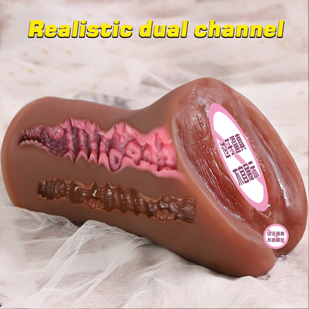 True Silicone Masturbator for Men