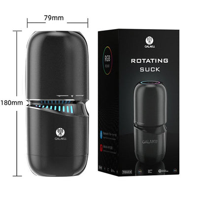 Male Masturbator Automatic Rotating Hand-shaking Vibrator Male Vagina Interaction Video