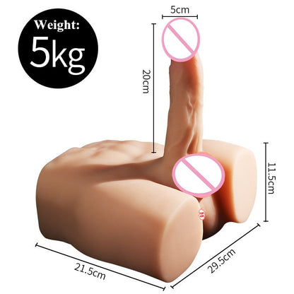 Large Realistic Dildo Big Dick Real Skin Body Muscle Sex Toy Penis For Woman TPE Love Doll Adult Product
