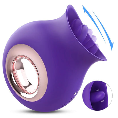 Clitoral Sucking Vibrator for Women Licking Tongue Sex Toy Nipple Stimulator