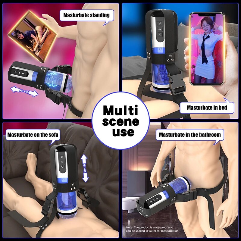 Automatic Fake Pussy for Men. Sex Toys Adult Products
