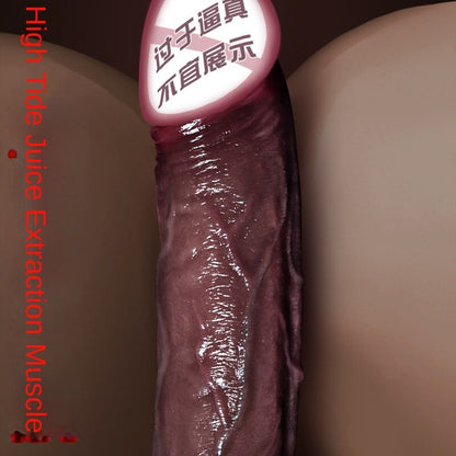 Big Vibrator Sex Toy for Women, Remote Control, Vibrating, Suction Massage, Heating, Realistic Silicone, Adult Dildo