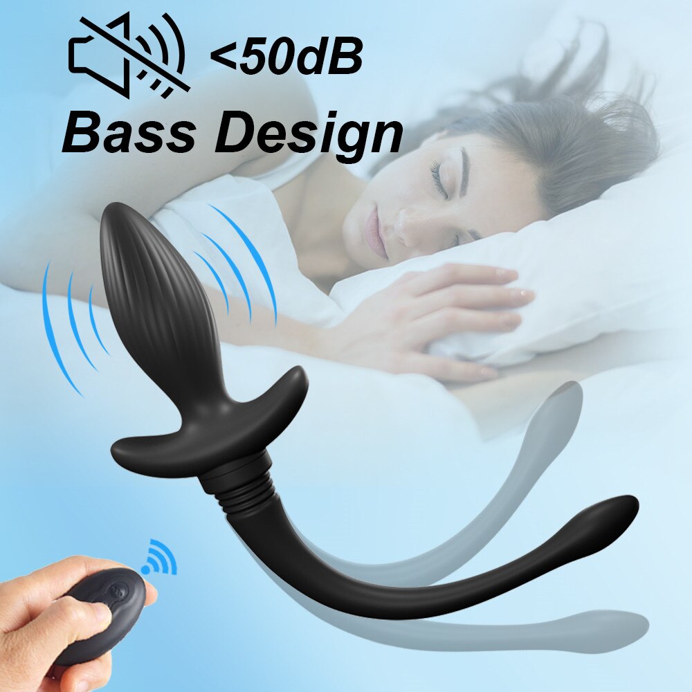 Dildo vibrator for women, dog tail shaped vibrator, anal expander, G-spot sex toy, erotic accessory for BDSM couples