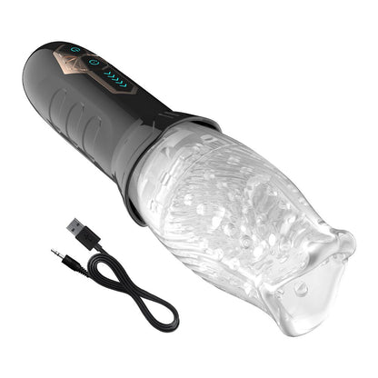 Vibrator for Men Adult Sex Toy 360° Soft Silicone Vibrator Sex Toy Delay Ejaculation Penis Erotic for Men