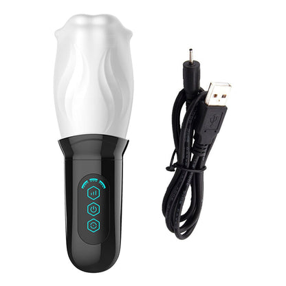 Vibrator for Men Adult Sex Toy 360° Soft Silicone Vibrator Sex Toy Delay Ejaculation Penis Erotic for Men
