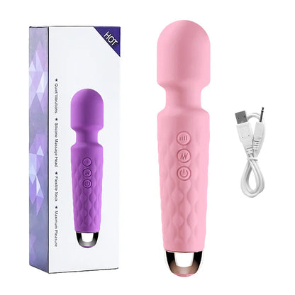 ของเล่นทางเพศไวเบรเตอร์สำหรับผู้หญิงและเครื่องกระตุ้นคลิตอริสสำหรับผู้ใหญ่ที่ทรงพลังสำหรับเครื่องนวดซิลิโคนแสนมหัศจรรย์