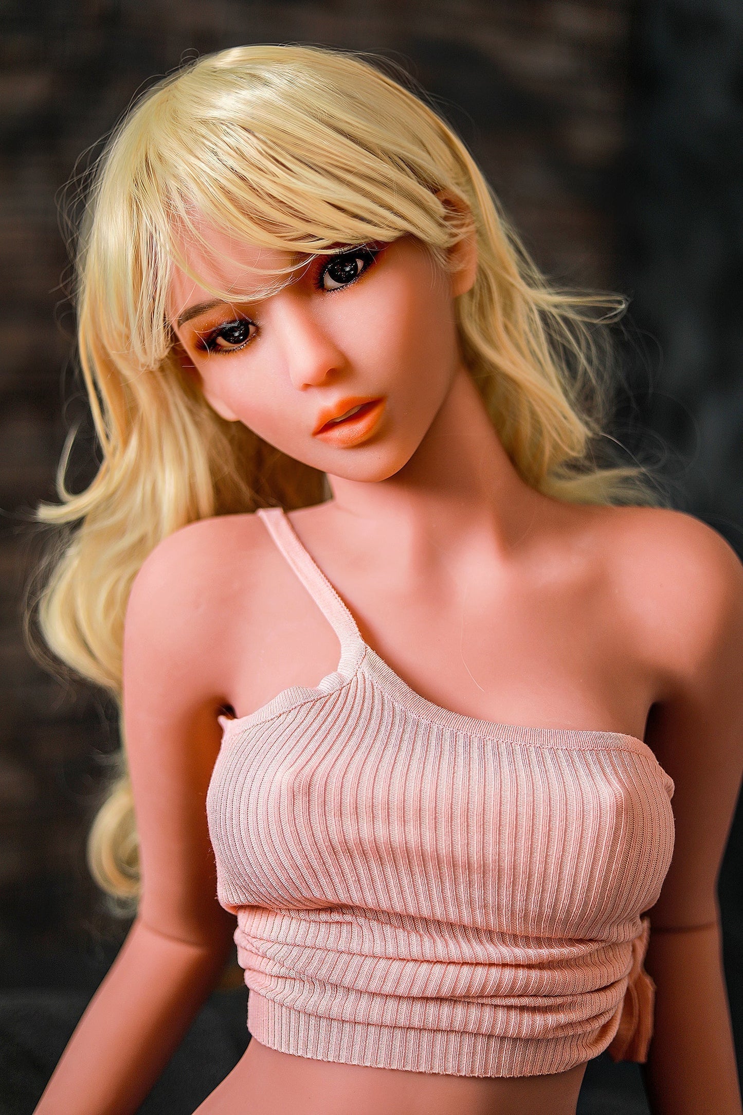 Bkk Stock - Gladys 157cm Full TPE Blonde Sex Doll With Removable Legs NO.1052
