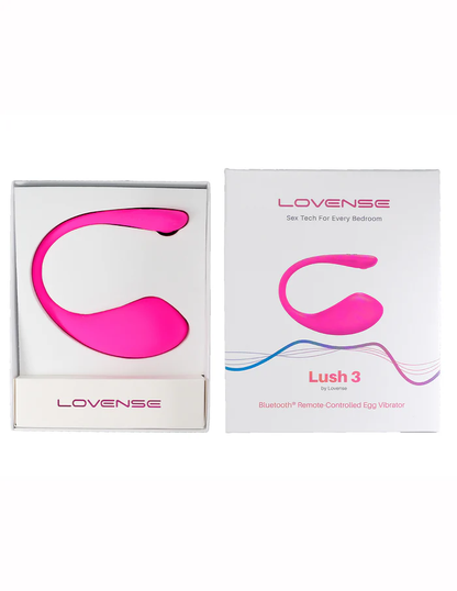 เครื่องสั่น Lovense Lush 3 ควบคุมด้วยบลูทูธสำหรับจุด G