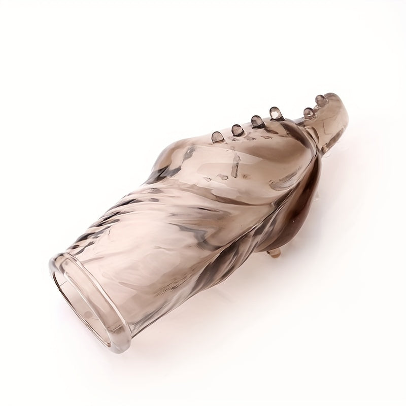 TPE Glan Cover Penis Sleeve Delay Ejaculation G-spot Stimulation adult Sex Toys For Men And Women