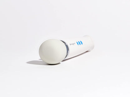 Magic Wand Mini HV-135 - ไร้สาย - กะทัดรัด ปรับความเร็วได้หลายระดับ พร้อมหัวซิลิโคนอ่อนนุ่มและคอที่ยืดหยุ่น - เครื่องนวดส่วนตัวสำหรับผู้หญิง นวดคอ มือ หลัง กล้ามเนื้อ และศีรษะ