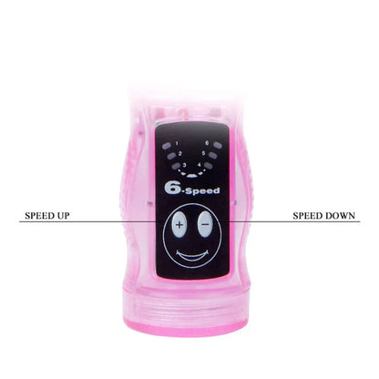 เครื่องสั่นกระต่าย 6 สปีด. เครื่องสั่น G-spot กันน้ำสองฟังก์ชัน. ของเล่นเซ็กส์วัสดุอ่อนนุ่มมาก. ผลิตภัณฑ์ทางเพศ