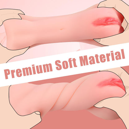 Male Masterburters Pocket Pussy Tight Silicone Blowjober Handsfree Underwear Men's Handheld Pocket Pussy Realistic Textured Pussies Pocket puzzy Silicone Pink A2