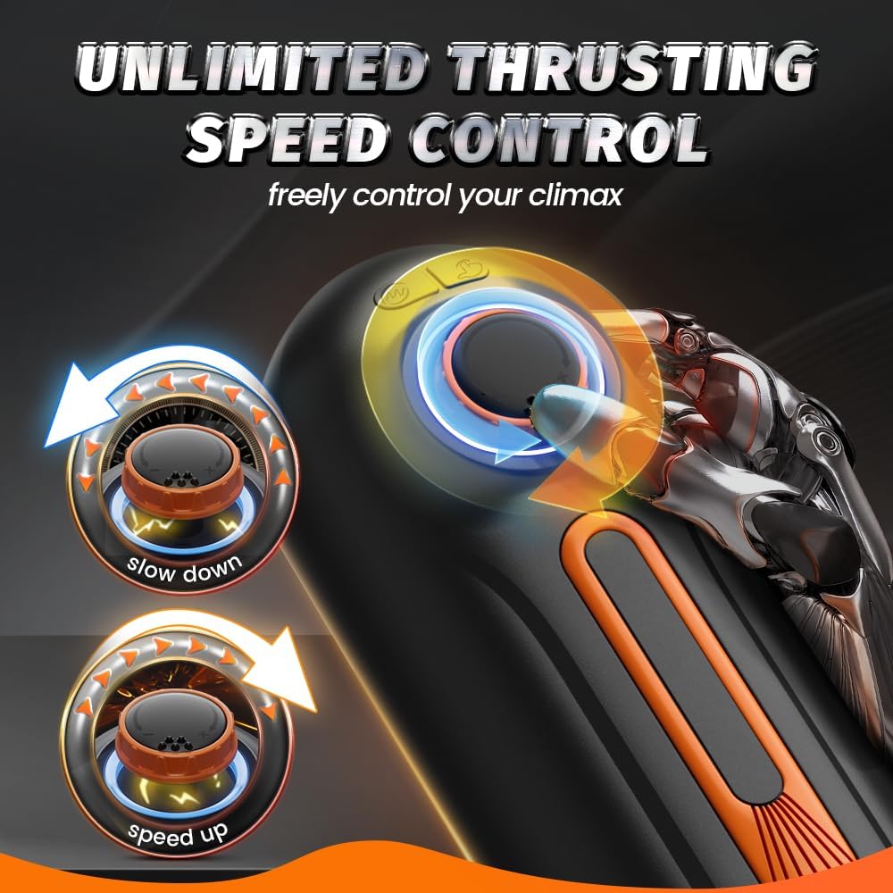 Ulovime Automatic Male Masturbator Cup พร้อมฟังก์ชันกระแทก ดูด สั่น และทำความร้อน อุปกรณ์ช่วยสำเร็จความใคร่สำหรับผู้ชาย มีเสียงเซ็กซี่ ช่องคลอดจำลอง 3 มิติสำหรับกระตุ้นองคชาต ของเล่นผู้ใหญ่สำหรับความสุขของผู้ชาย