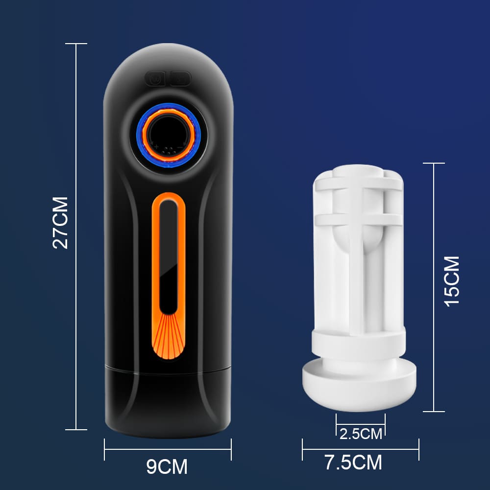 เครื่องช่วยสำเร็จความใคร่ชาย 6in1 อัตโนมัติพร้อมระบบดูดและการสั่นสะเทือน ช่องคลอดเทียมเสมือนจริง เครื่องเป่าสำเร็จความใคร่สำหรับผู้ใหญ่ ของเล่นเซ็กส์