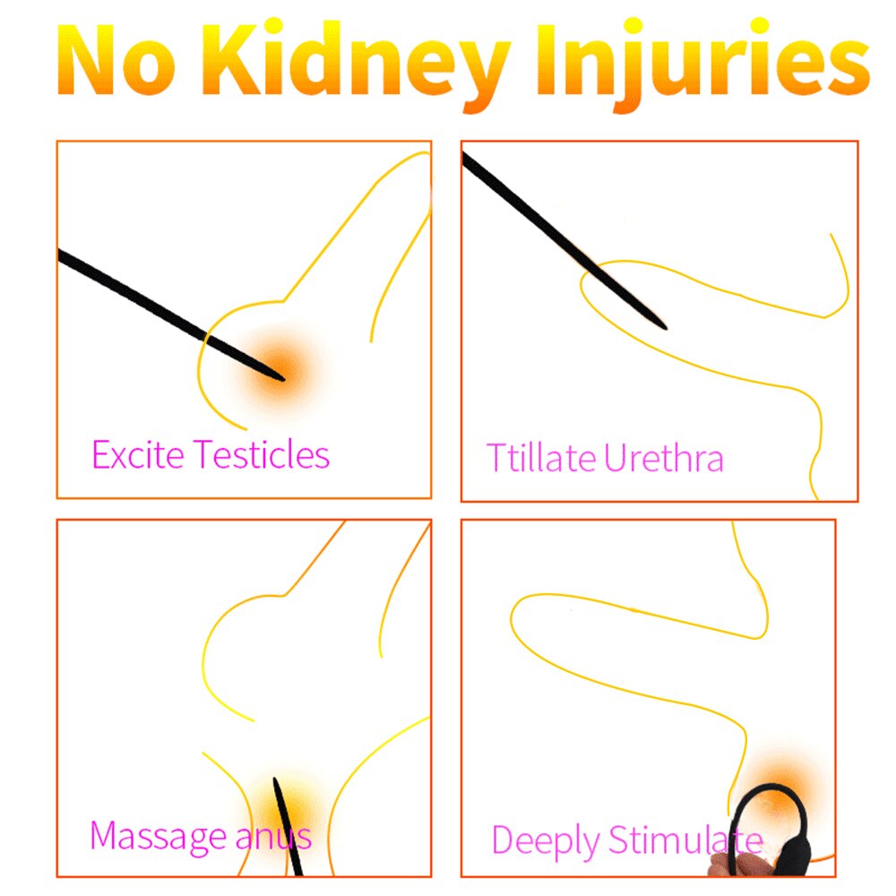7 โหมด Urethral Vibrator Horse Eye Stick Catheter ปลั๊กอวัยวะเพศชาย ของเล่นทางเพศสำหรับผู้ชาย Vibrating Urethral Plug Dilator ใส่อวัยวะเพศชาย