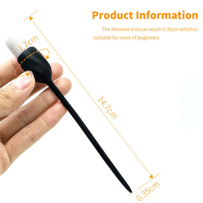 7 โหมด Urethral Vibrator Horse Eye Stick Catheter ปลั๊กอวัยวะเพศชาย ของเล่นทางเพศสำหรับผู้ชาย Vibrating Urethral Plug Dilator ใส่อวัยวะเพศชาย